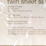 Brand New - Room Essentials, Twin Set Cotton Polyester Blend Taupe. Fixed Price $14.99.