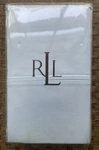 Set Of 2 Ralph Lauren Lawton Azure Baby Blue Supima Cotton King Size Pillowcases. Fixed Price $68.99.