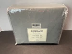 Easeland Microfiber 3 Pc. Bed Sheet Set- 1 Duvet Cover & 2 Pillowcases King Grey. Fixed Price $20.00.