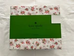 New 4PC Kate Spade Queen Sheet Set Pink Red & Green Floral Bouquets. Fixed Price $82.99.
