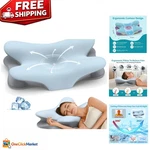Ergonomic Side Sleeper Pillow - Adjustable Cooling Memory Foam For Better. Fixed Price $46.89.