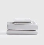 Bnwt Quince Organic Bamboo Sheet Set Size Queen Light Grey 4 Piece. Fixed Price $97.00.