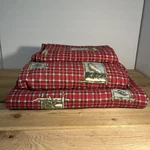 Westpoint Stevens Flannel 100% Cotton 4PC Plaid Twin Bed Sheet Set Vintage. Fixed Price $25.00.
