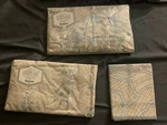 Wamsutta Supercale Twin Fitted Flat Sheet Set Pillowcase Indore New Torn Plastic. Fixed Price $79.99.