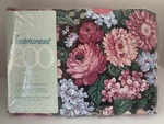 Fieldcrest Queen Fitted Sheet Gazebo 200 Tc Percale New Nos Vintage. Fixed Price $39.95.