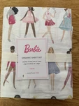 Pottery Barn Kids Barbie Career Twin 3PC Girls Sheet Set Cotton Bedding New. Fixed Price $135.00.