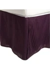 Superior Combed Cotton 300 Thread Count Skirt Stripe - Plum Twin New Open. Fixed Price $14.88.
