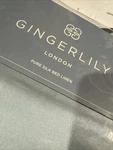 Gingerlily London Pure Silk Queen Flat Sheet Teal. Fixed Price $229.00.