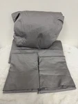 Hotel Collection 525 Thread Count Cotton Cal-king Sheet Set Gray. Fixed Price $150.00.
