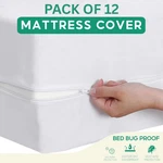 Zippered Mattress Encasement Waterproof Protector Hypoallergenic Cover. Fixed Price $134.99.