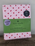 Kate Spade New York 4 Piece Queen Sheet Set Brushstroke Heart Print 100% Cotton. Fixed Price $50.99.