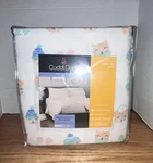 Cuddl Duds Cats Kitty Full Sheet Set 100% Cotton Flannel 17" 4 Pc New. Fixed Price $44.99.