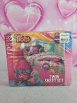 Trolls Dreamworks 3-PC Kids Twin Set Microfiber + Pillowcase. Fixed Price $29.99.