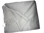 New Charisma Wrinkle Shield Medium Gray Sateen (1) Queen Flat Sheet 87 X 102. Fixed Price $39.20.