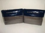 Ralph Lauren Reed King Sham Pair Set Metropolitan Gray Cotton Sateen $290. Fixed Price $148.00.