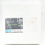 Layered Essentials 100% Rayon From Bamboo 6-PIECE Sheet Set Queen White. Fixed Price $24.49.