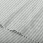 Threshold 400 Thread Count Cotton Damask 6PC Sheet Set-light Gray/silver. Fixed Price $34.99.