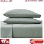 Better Homes & Gardens Cool Crisp 4-PIECE 300 Thread Count Green River Cotton. Fixed Price $44.00.