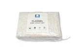 Freshfolds Cotton King Sheet Set Beige Winter Florals Frosty Petals Flannel Deep. Fixed Price $64.99.
