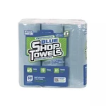 Toolbox Blue Disposable Shop Towels, 6 Rolls, 55 Sheets Each. Fixed Price $15.46.