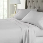Liz Claiborne Luxury Performance 1000TC Sheet Set - Light Gray Full Size New. Fixed Price $26.00.