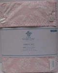 Rachel Ashwell Simply Shabby Chic Slipper Pink White Floral Sheet Set- Twin. Fixed Price $149.99.