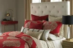 1872 Bloomingdale's Haydn Standard Pillow Sham, Msrp $115.00 Red/gold -nwp. Fixed Price $49.99.