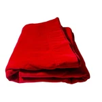 Vintage Ll Bean Flannel Flat Sheet Twin Red Made Germany Cut Sewn Czech 71341. Fixed Price $28.00.