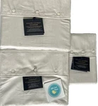 4 Pc Ralph Lauren King Sheet Set Flat/fitted/pillowcases Lovan Platinum New. Fixed Price $269.99.