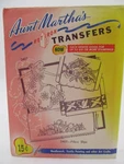 Vtg Rare Aunt Martha's Hot Iron Transfers Pillow Slips 3407 Cases Embroidery. Fixed Price $9.90.