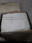 La Jolie Muse Queen White Cotton Sateen Sheet Set 300 Thread Count New Other. Fixed Price $35.99.