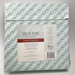 South Point Home Fashions Twin/twin Xl, 4 Piece Sheet Set Houghton Mint New. Fixed Price $27.97.