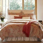 Sferra Tullia F/queen 4PC Duvet Cover Shams Boudoir Set Dark Khaki Italy - New!. Fixed Price $879.95.