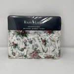 New Vintage Ralph Lauren Blaine Floral Ruffled Twin Flat Sheet. Fixed Price $84.00.