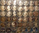 1968-S Thru 2023-S Jefferson Nickel Gem Proof 59 Coin Complete Date Set Run. Fixed Price $99.99.