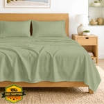 Sgi Bedding Queen Moss Egyptian Cotton Sheets 600 Tc. Fixed Price $98.99.