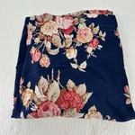 Ralph Lauren Winslow Navy Fitted Sheet Pink Roses M2. Fixed Price $75.65.