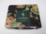 Rare New Ralph Lauren Charleston Black Floral Flat Sheet - King. Fixed Price $399.99.