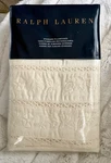 Htf Ralph Lauren Half Moon Bay Nadiya Pair Of Standard Pillowcases Cream. Fixed Price $150.00.