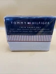 Vintage New!! Tommy Hilfiger Twin 3 Pc Sheet Set Crimson (red) & Cream Excellent. Fixed Price $28.60.