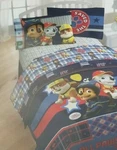 4 Pc Nickelodeon Paw Patrol Twin Comforter & Sheet Set Nip. Fixed Price $106.25.