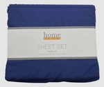 Home Design Blue Solid Brushed Microfiber 3-PIECE Sheet Set Size Twin Xl.. Fixed Price $13.50.