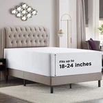 Empyrean King-size Fitted Sheet Ultra Soft Microfiber 110GSM Extra Deep Pocke.... Fixed Price $35.68.