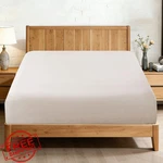Zaizaihome Full Light Beige Egyptian Cotton Fitted Sheet. Fixed Price $40.99.