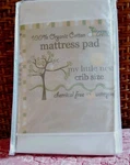 Organic Cotton Mattress Pad Waterproof Crib Size Dreamtex New. Fixed Price $25.99.
