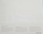 4 Pc Calvin Klein 300 Double Stitch Sateen White Queen Sheet Set Nip. Fixed Price $106.25.