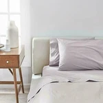 Splendid Washed Percale Cotton Sheet Set Twin Light Purple Mist 400 Tc New $117. Fixed Price $49.99.