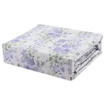 Gold Coast Extra Soft Birmingham Sheet Set Purple Floral, Twin Size. Fixed Price $22.99.