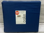 Oake Cotton Tencel Lyocell Solid 300TC Full Fitted Sheet Navy Blue. Fixed Price $19.99.