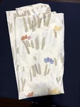 Vtg 80S 90S Springmaid Bob Van Allen Just Flowers Queen Flat Sheet Usa Brush. Fixed Price $18.99.
